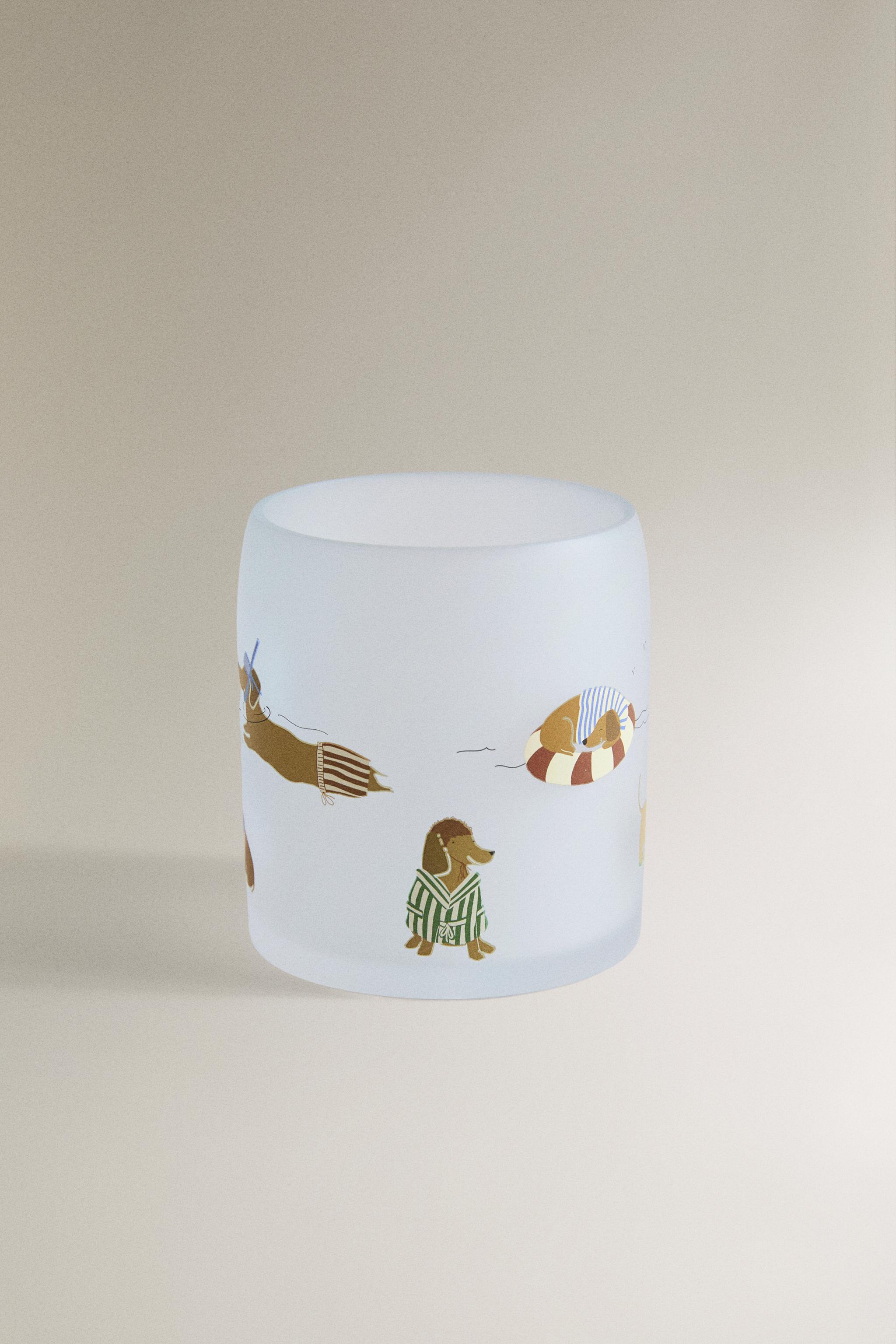 VERRE À DENTS ENFANT CHIENS