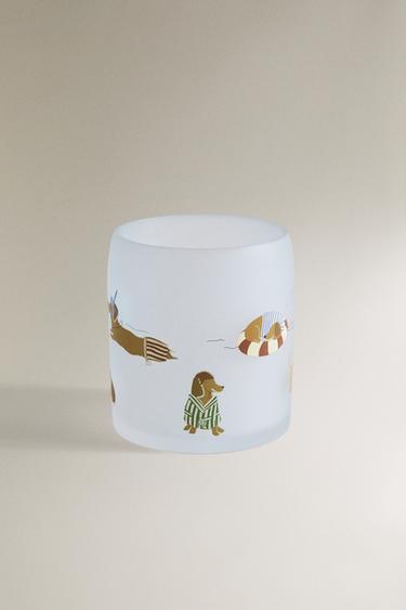 CHILDREN'S DOGGY TOOTHBRUSH HOLDER - Blue by Zara