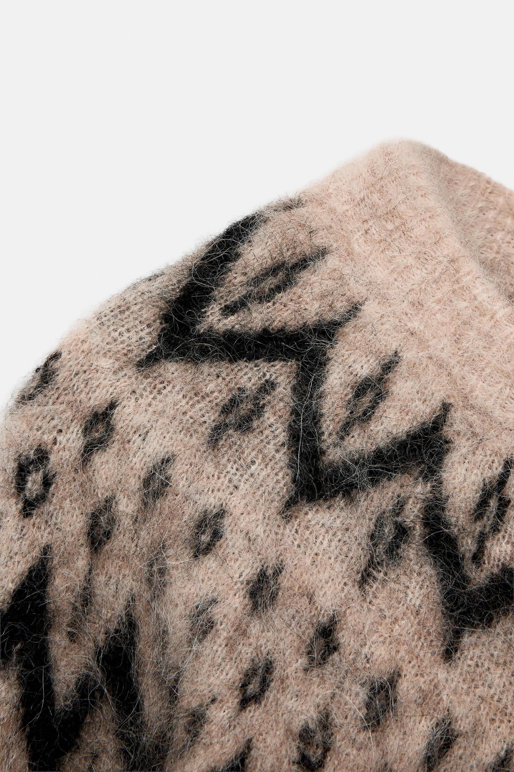 SUÉTER COM JACQUARD DE ALPACA SKI COLLECTION - Cru | ZARA Brasil