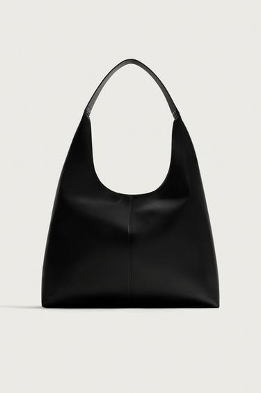 PLAIN TOTE BAG - Black by Zara