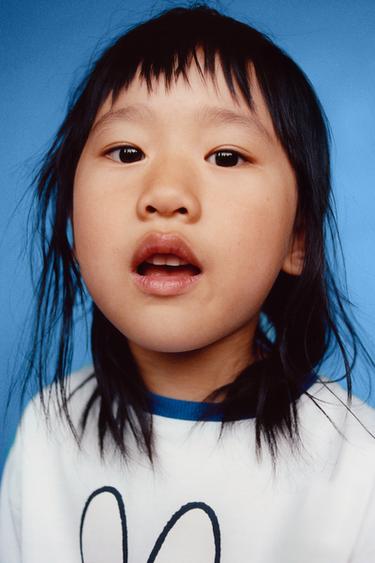 Zara MIFFY™ MERCIS BV © 撞色 T 恤 - 白色