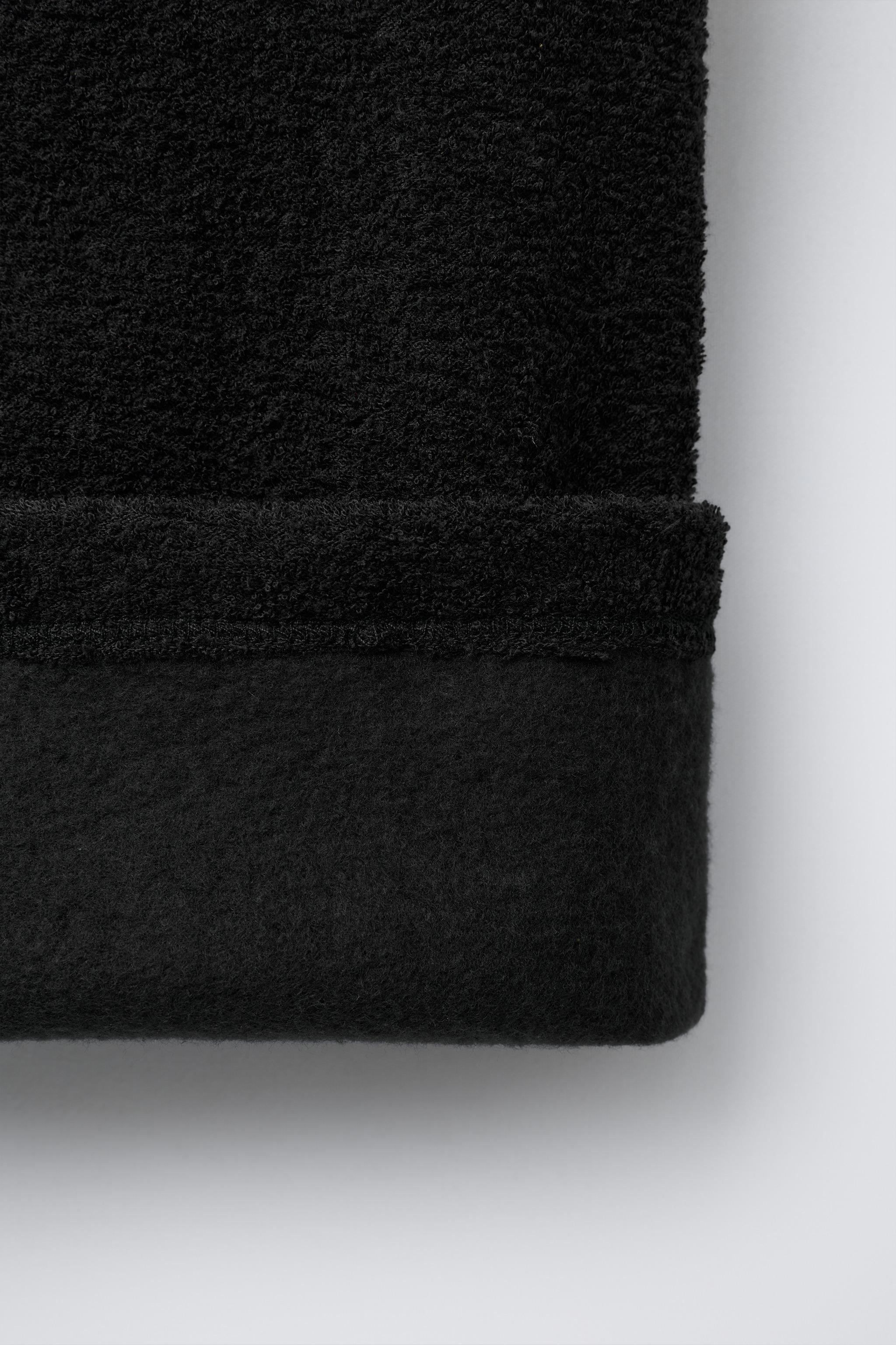 ENSEMBLE SWEAT ET PANTALON WIDE LEG TEXTURÉ ÉTIQUETTE