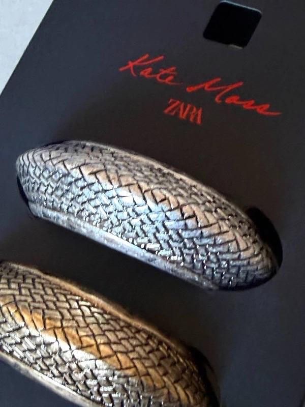 PACK OF 2 TEXTURED RIGID CUFFS KATE MOSS X ZARA - Image 2