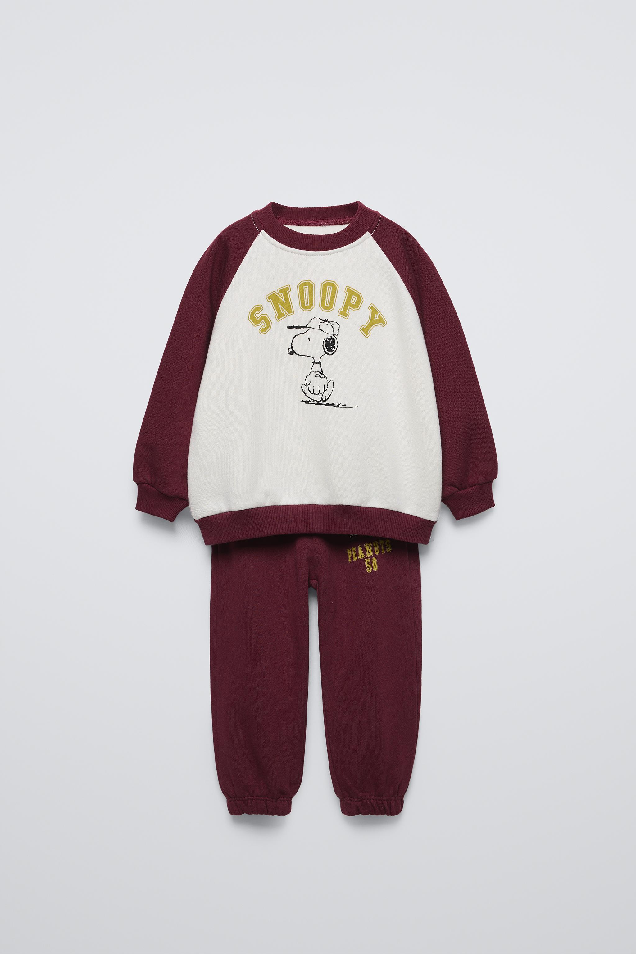 Zara kids boys Disney outlets Snoopy Peanuts set 3-4 years