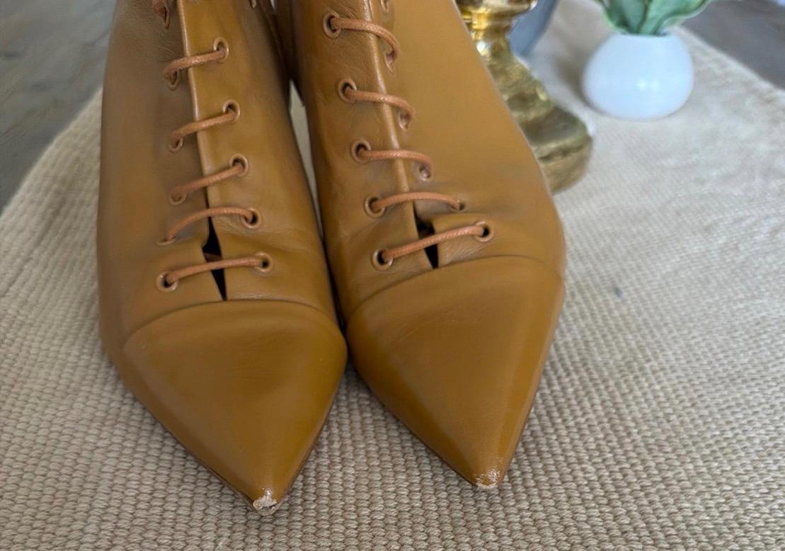 LEATHER ANKLE BOOTS - Image 5