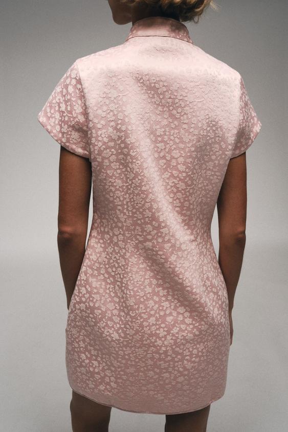 ladies floral midi dress Oona Long Lace Dress XS subtitle_Classic Shirtdress Custom design by Poet Size:custom +