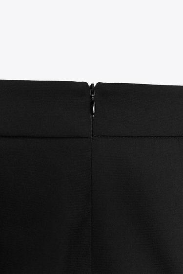LAYERED MIDI SKIRT - Black by Zara - Image 8