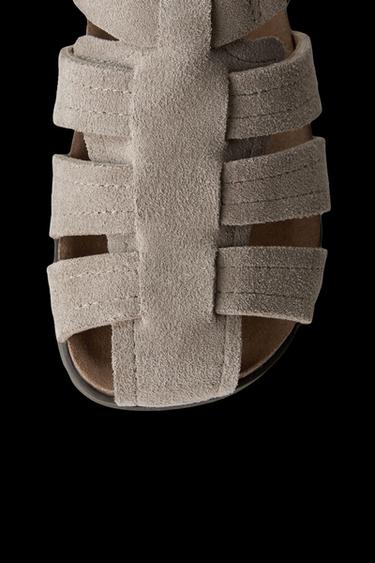 RIEMCHENSANDALE AUS LEDER - 1-832 von Zara