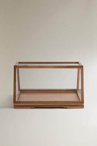 Zara WOODEN DISPLAY STAND - 淺米色 - 圖片 0