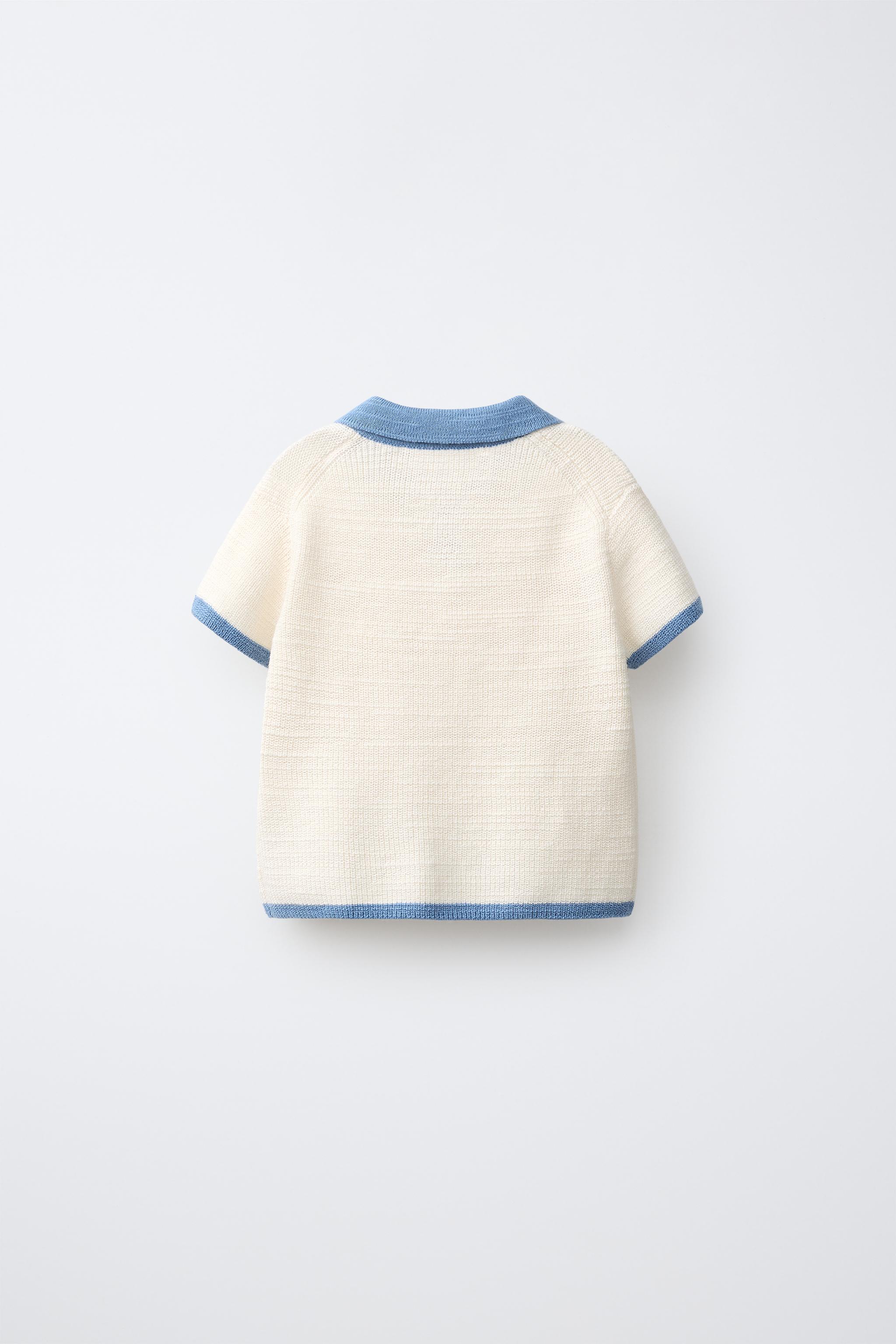 Детские свитеры Zara EMBROIDERED DOG KNIT POLO — фото 2