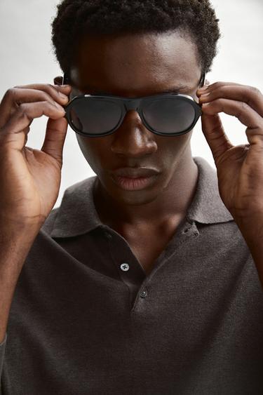 Zara Aviator sunglasses - Black