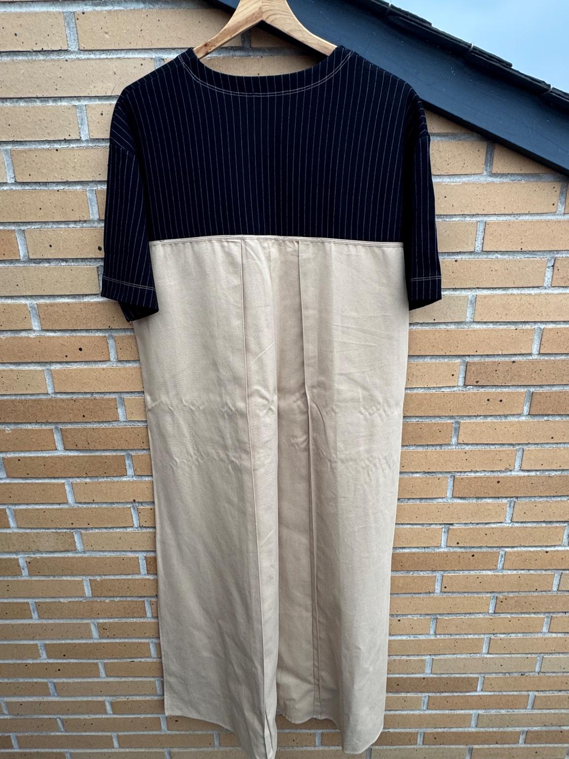 CONTRAST STRIPED DRESS - Image 2