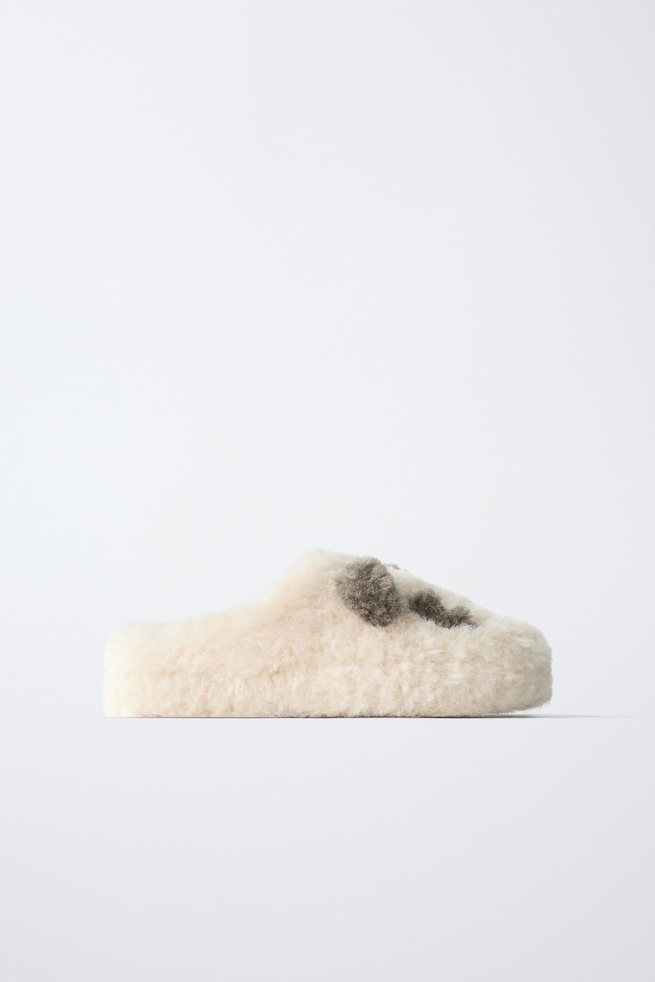 Тапочки с принтом панды
