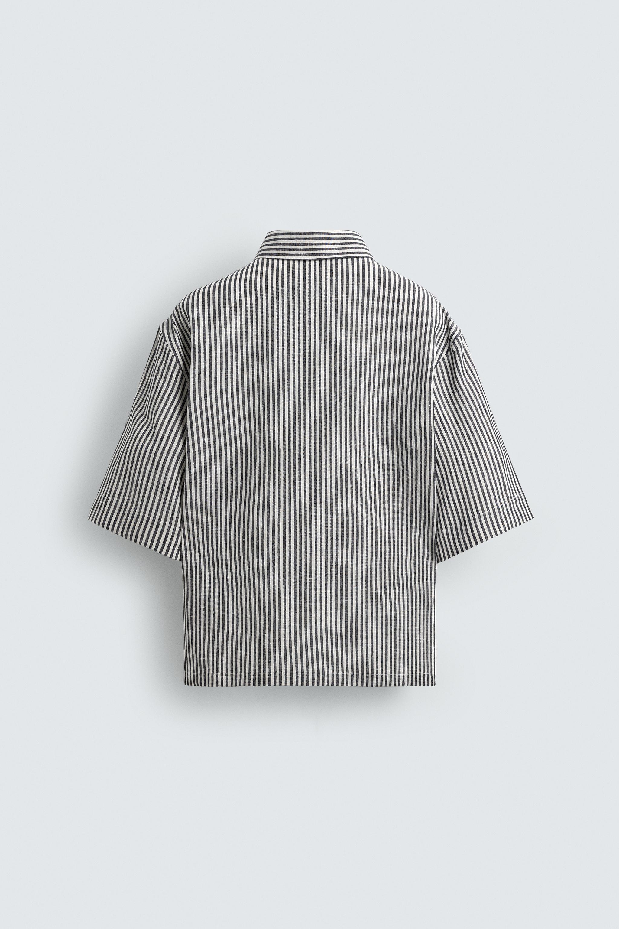 CHEMISE RELAXED FIT À RAYURES