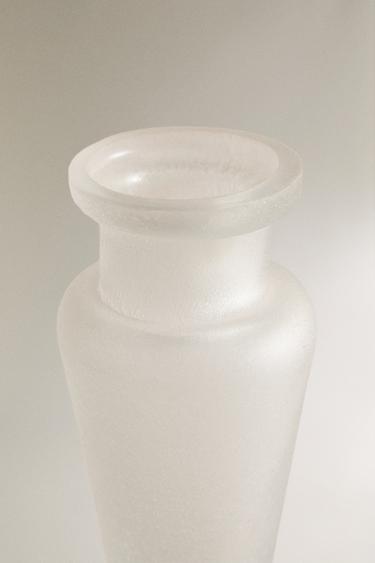 OPAQUE GLASS CANDLESTICK I COLIN KING - Transparent by Zara - Image 2