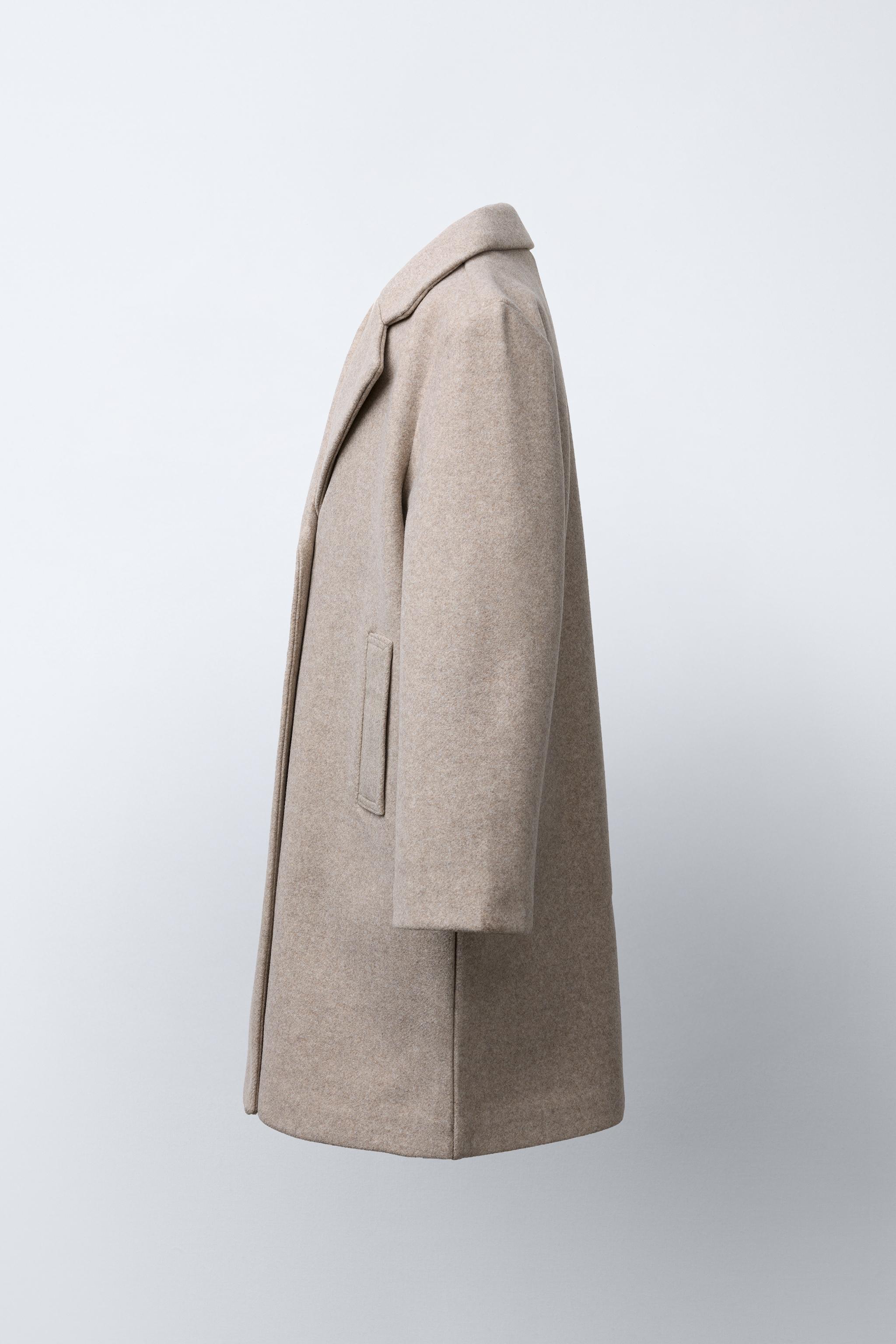 ベーシック布帛コート - ライトベージュ | ZARA Japan / 日本