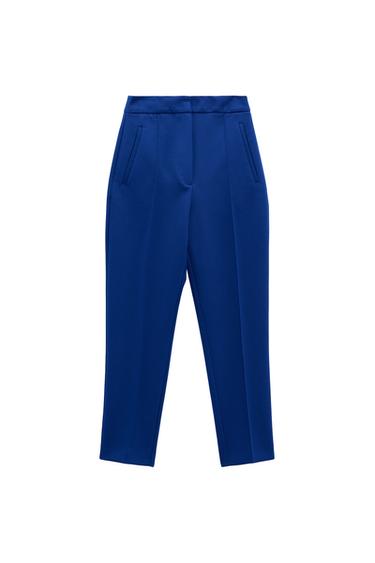 HIGH-WAIST TROUSERS