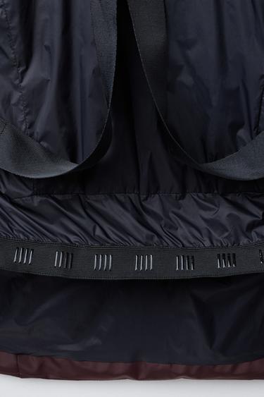 DOUDOUNE EN PLUME ET DUVET WATER RESISTANT ET COUPE-VENT SYSTÈME RECCO® COLLECTION SKI - Marron de Zara - Image 10