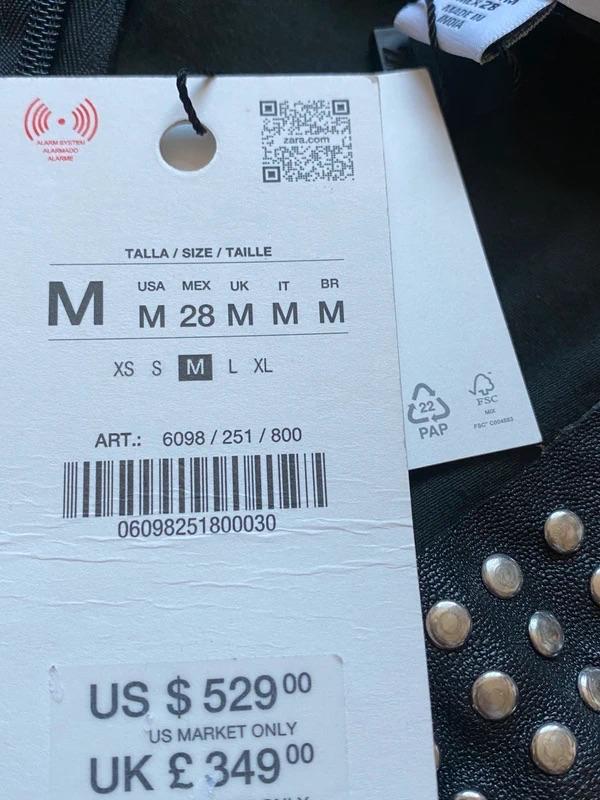 LEATHER STUDDED DRESS LUDOVIC DE SAINT SERNIN x ZARA - Image 6