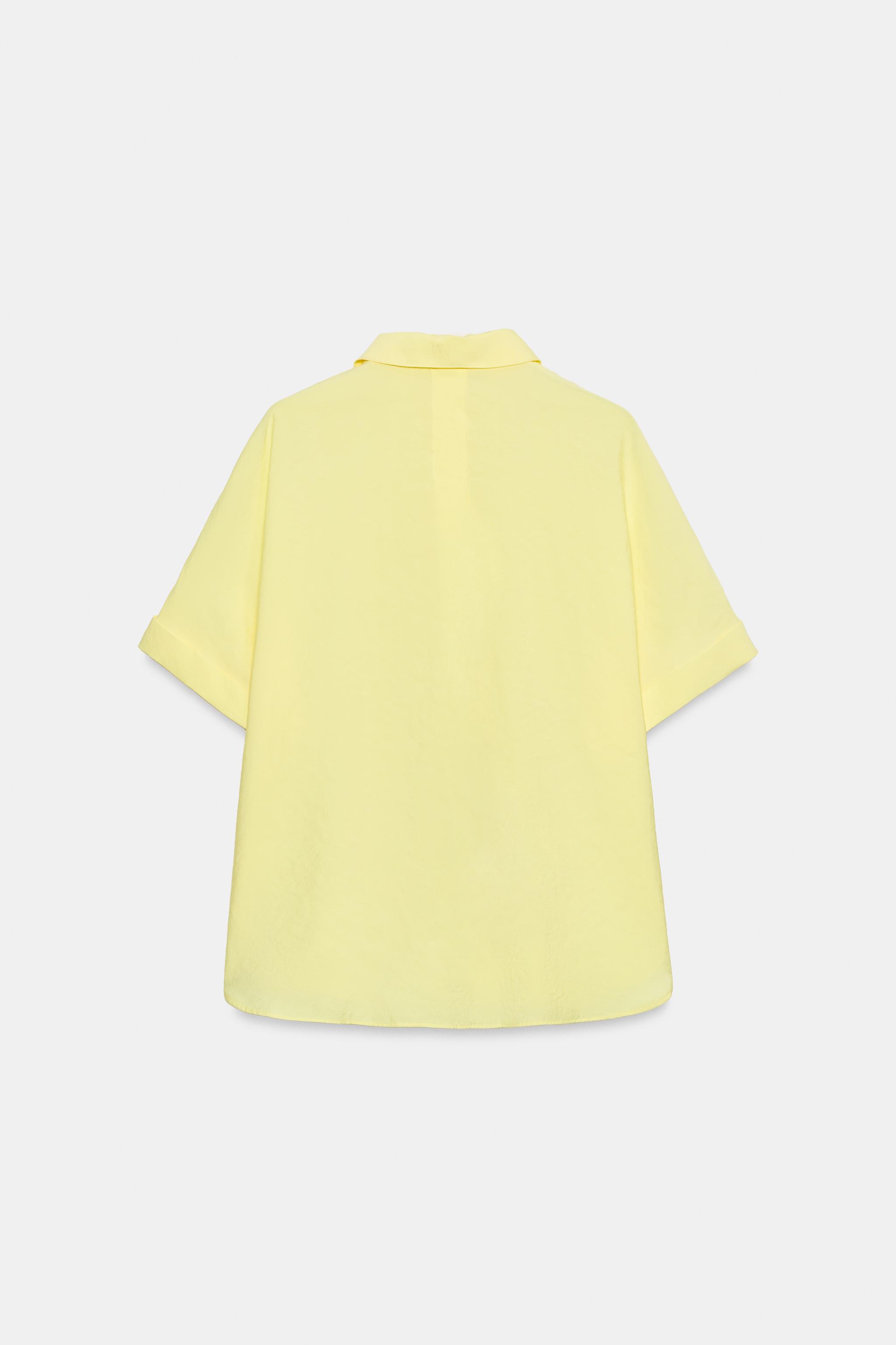 CHEMISE FLUIDE À MANCHES COURTES