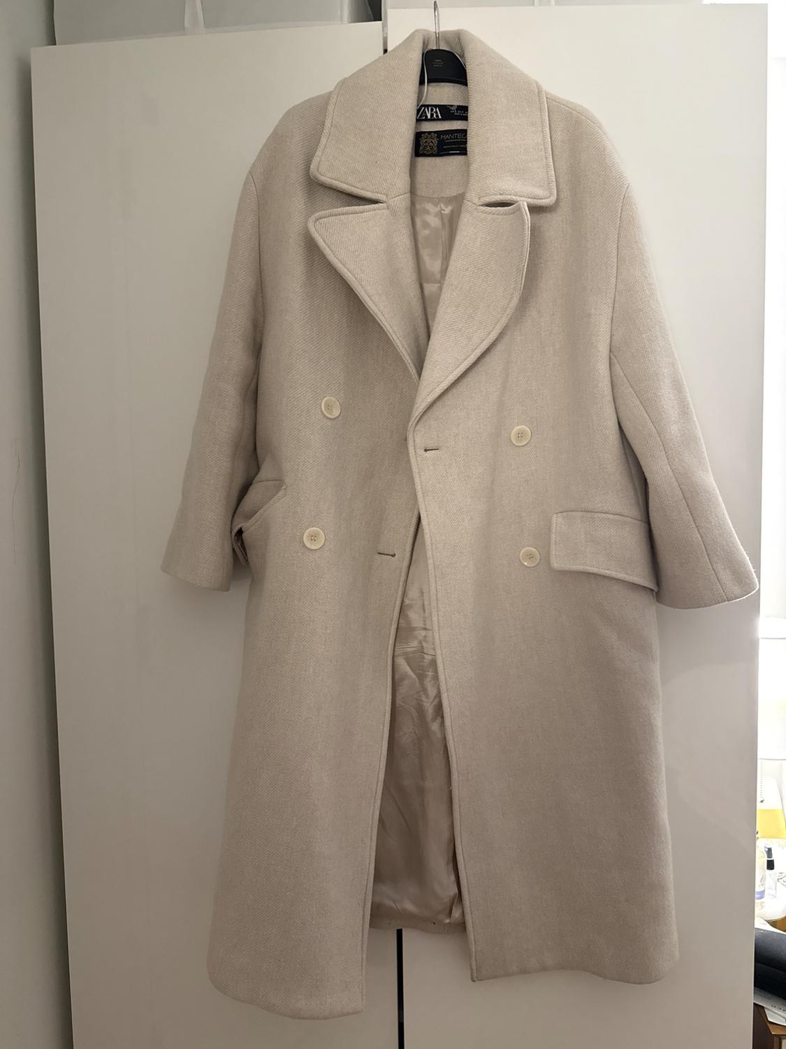 WOOL BLEND OVERSIZED COAT