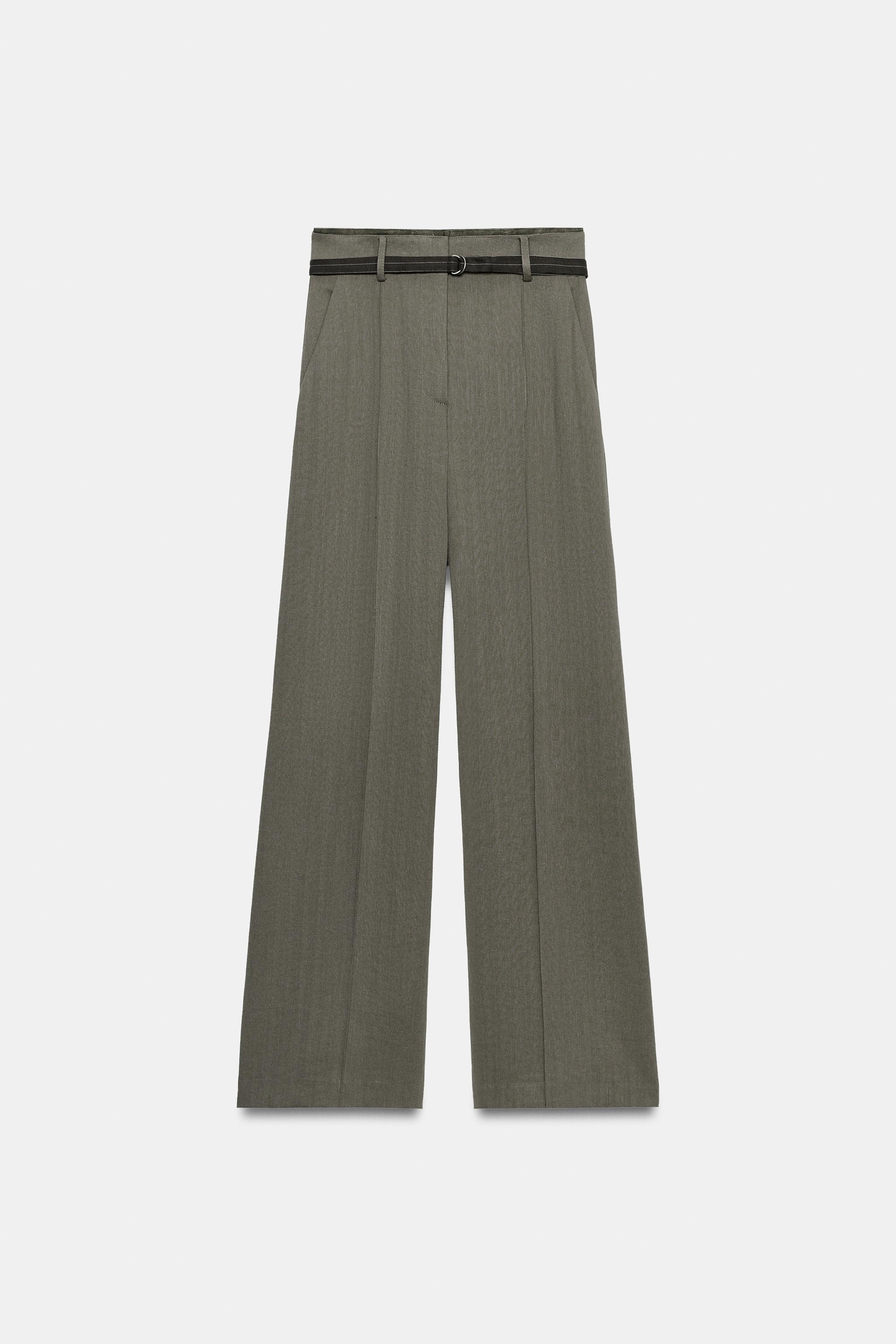 ZW COLLECTION DOUBLE WAISTBAND TROUSERS