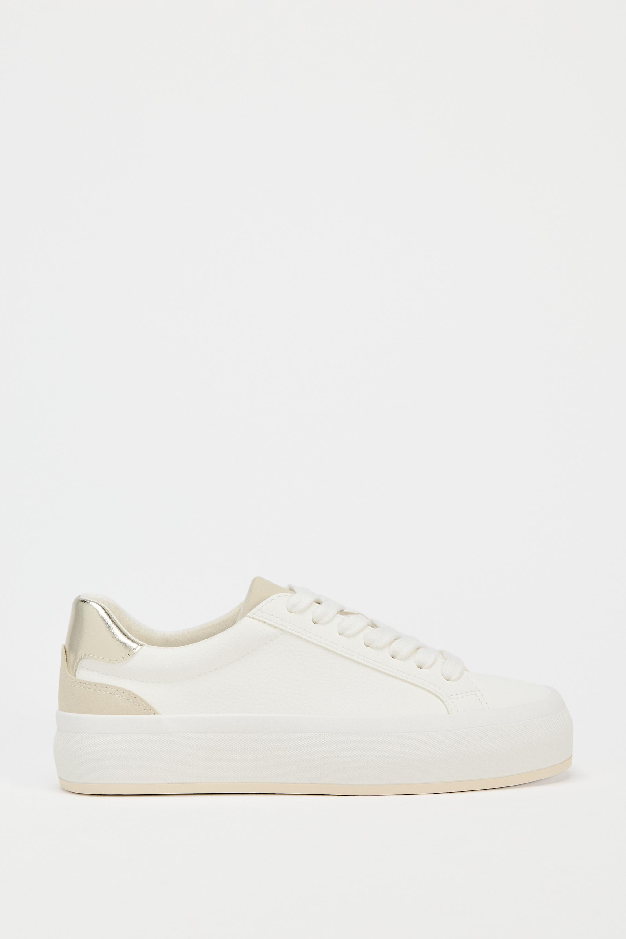 Baskets blanches pour femme ZARA France