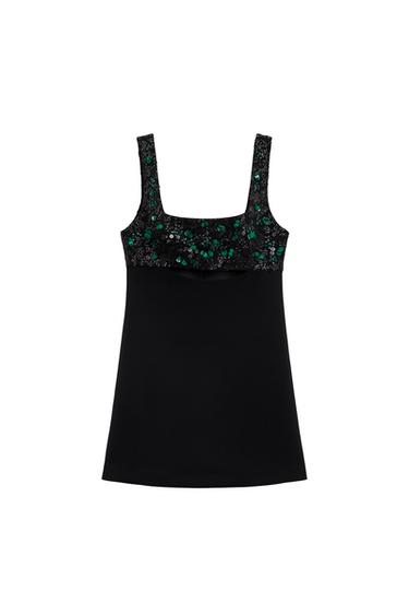 EMBROIDERED CHEST DRESS - LIMITED EDITION
