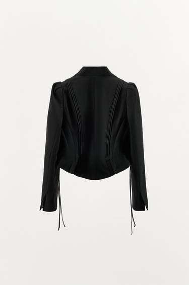 BLAZER AJUSTÉE ZW COLLECTION LIMITED EDITION - Noir de Zara - Image 3