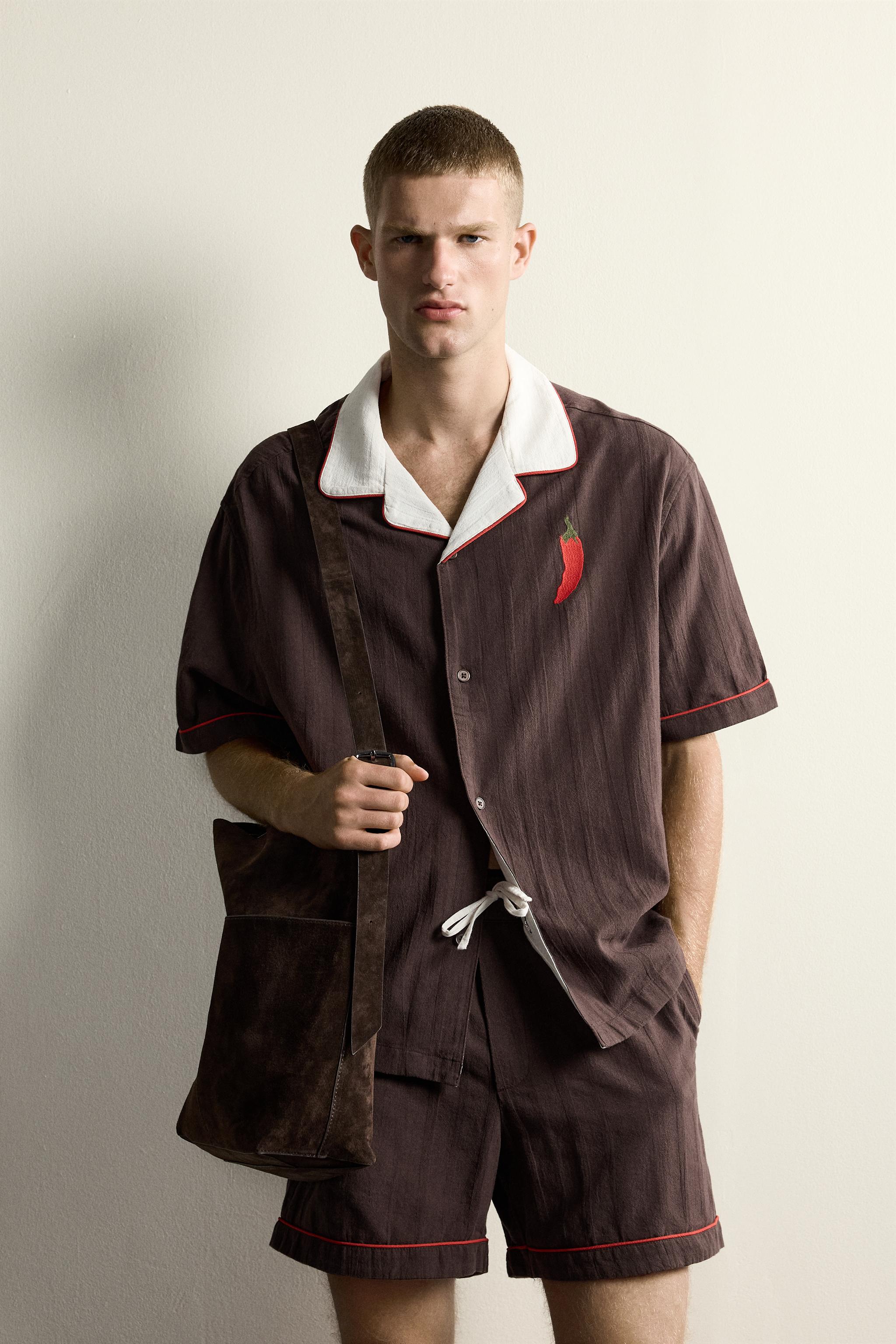 CHILI EMBROIDERY RELAXED FIT SHIRT