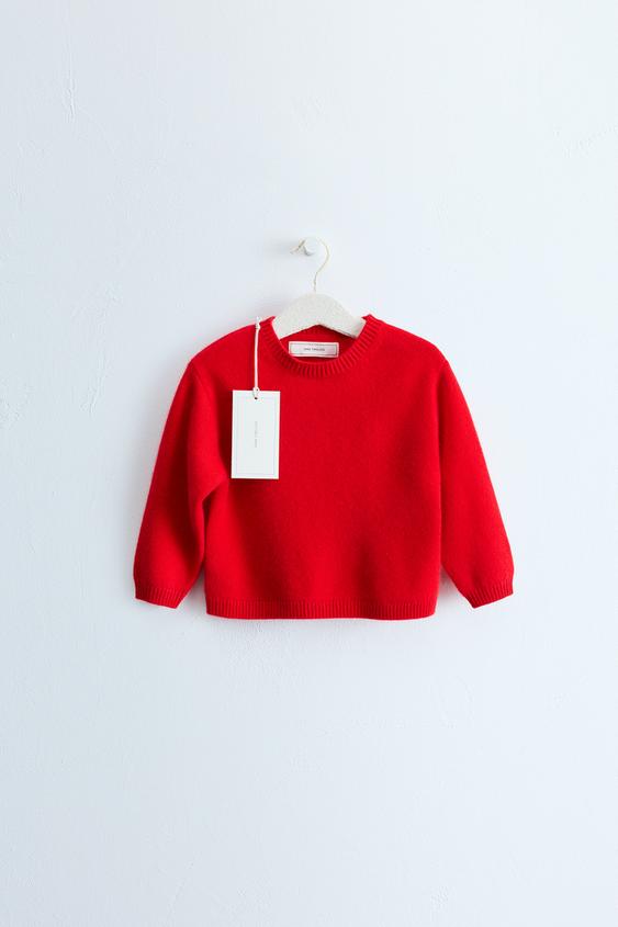 ZARA TIMELESS - 100% CASHMERE JUMPER - Red by Zara - Image 0