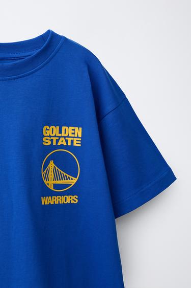 T-SHIRT IMPRIMÉ NBA - GOLDEN STATE WARRIORS - Bleu roi de Zara - Image 2