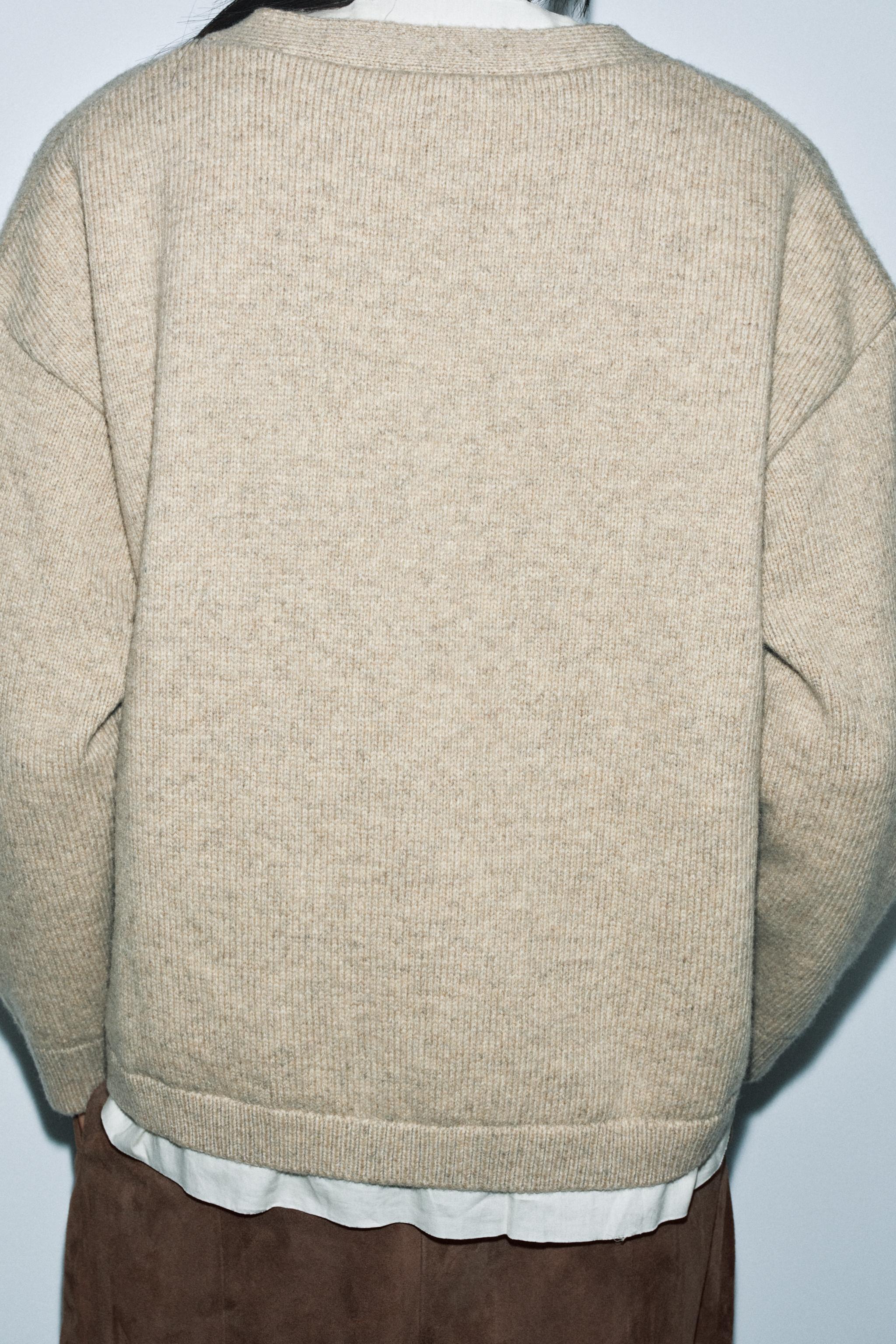 COMBINED WOOL JACKET