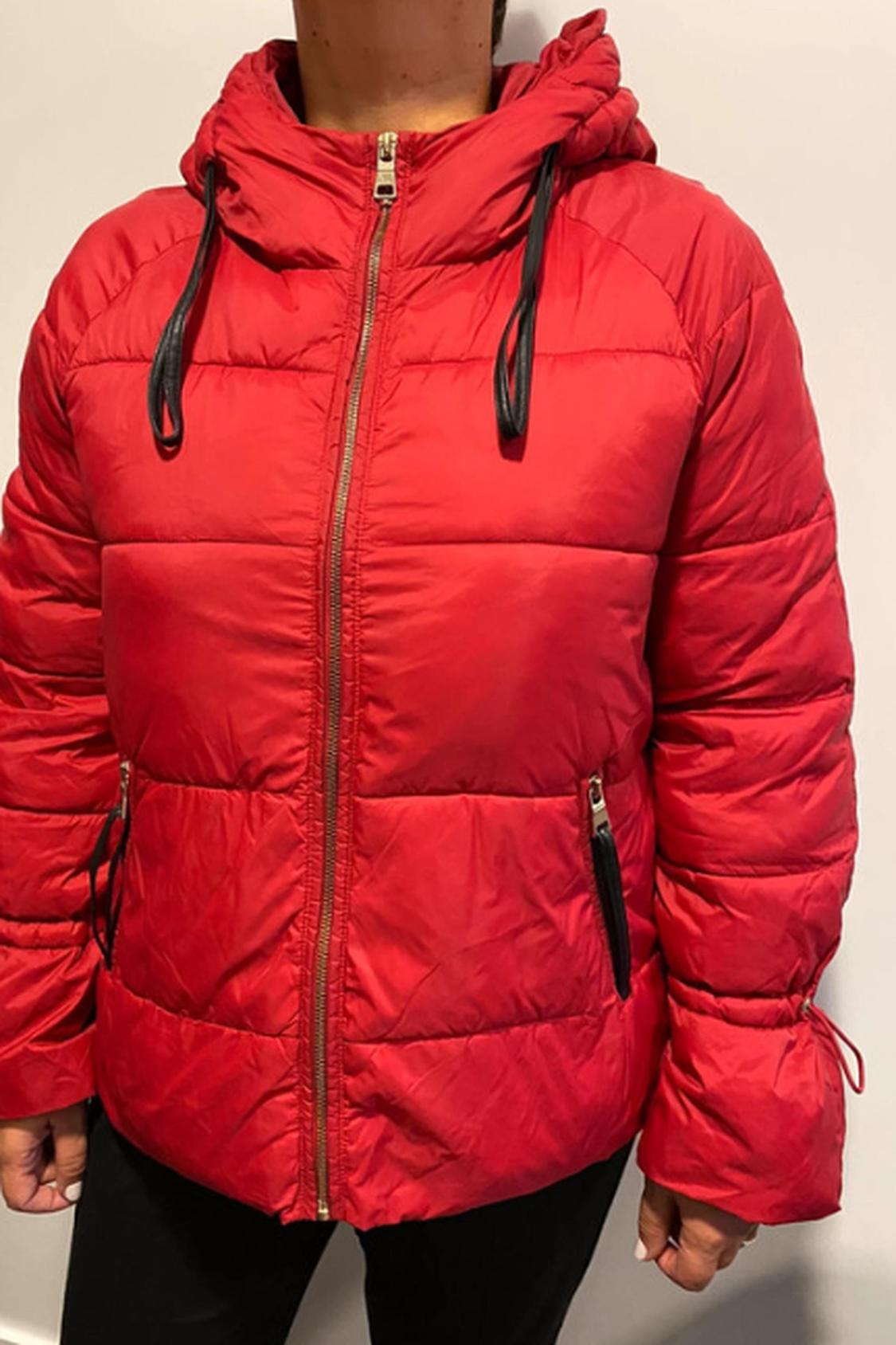 HOODED PUFFER COAT