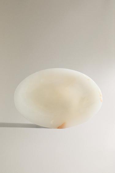 ONYX BATHROOM SOAP DISH - Light beige by Zara - Image 0