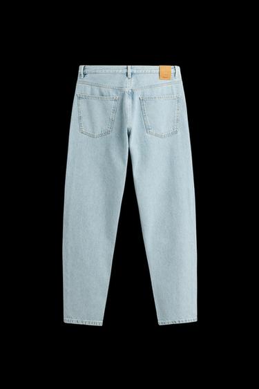 SLIM FIT JEANS - Mid-blue by Zara