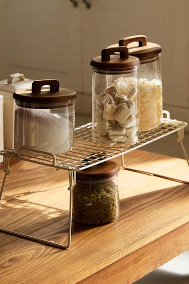 FOLDABLE LACQUERED METAL RACK - Cream by Zara - Image 5