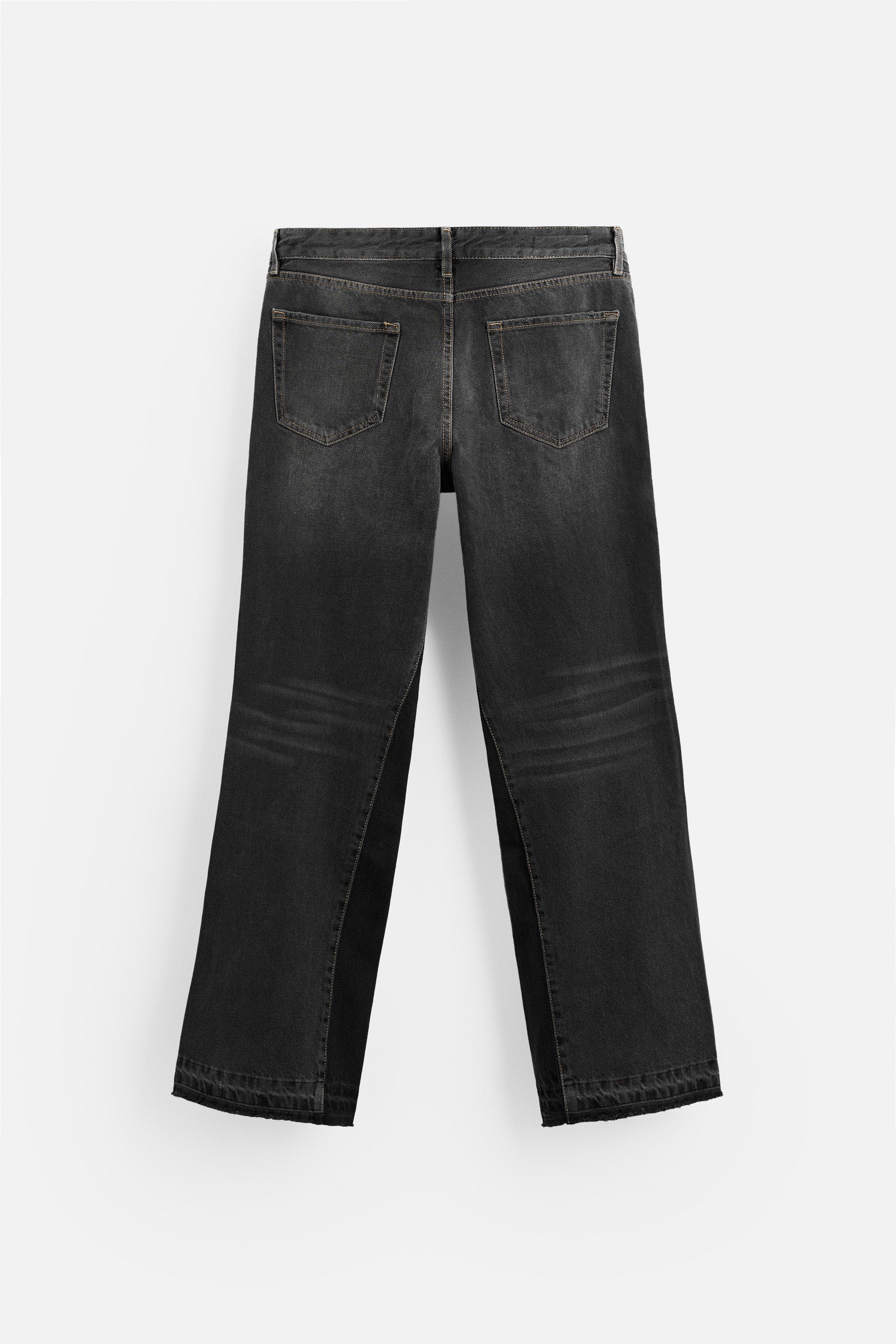 FLARE FIT JEANS - Gray | ZARA United States