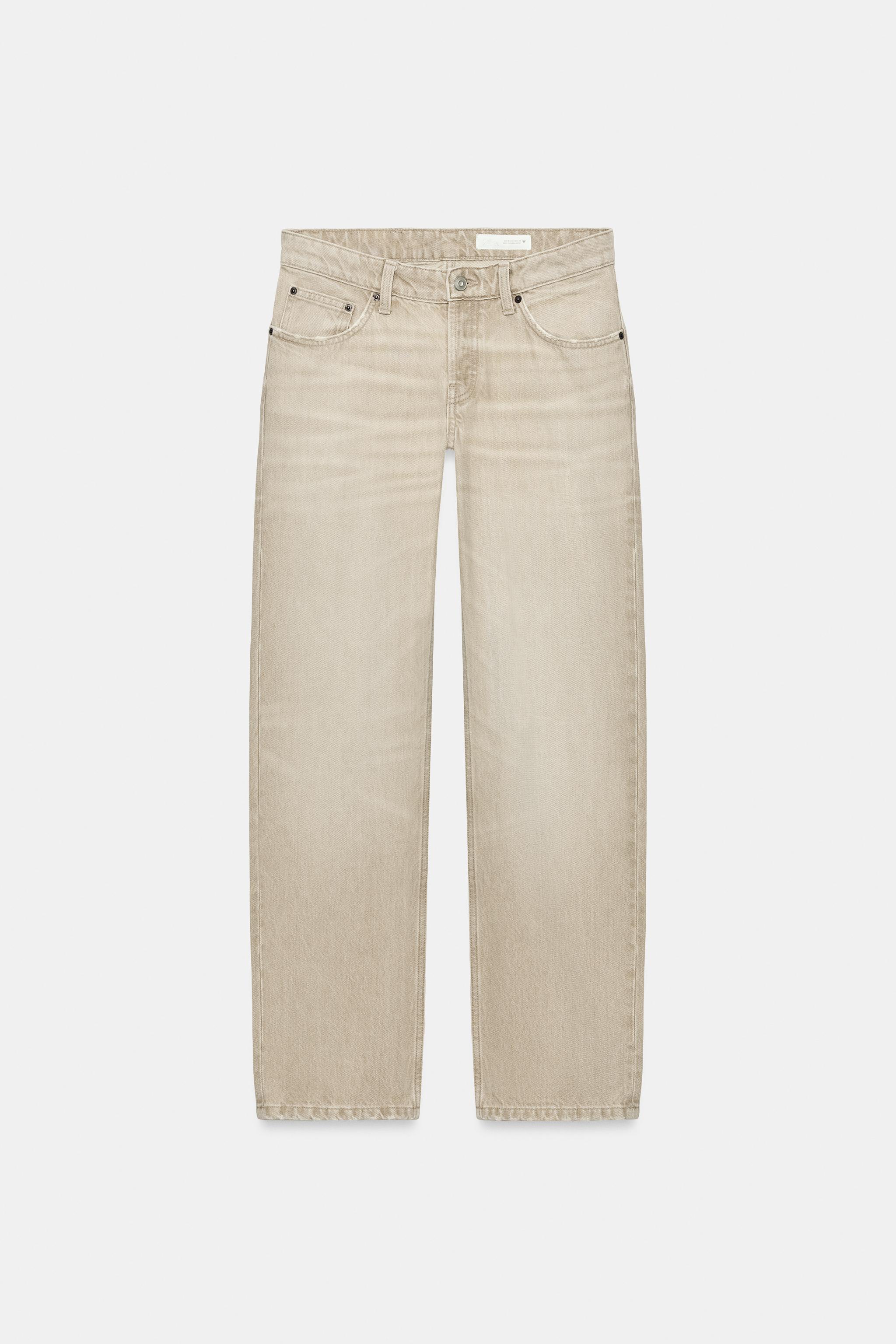 JEANS TRF STRAIGHT FIT TAILLE MOYENNE