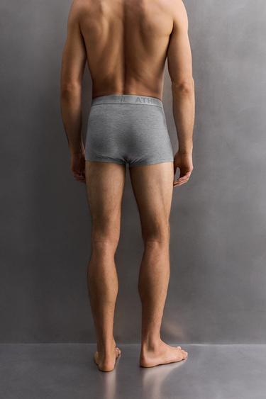 3-PACK OF COMBINATION BOXERS - Grey marl by Zara - Image 2