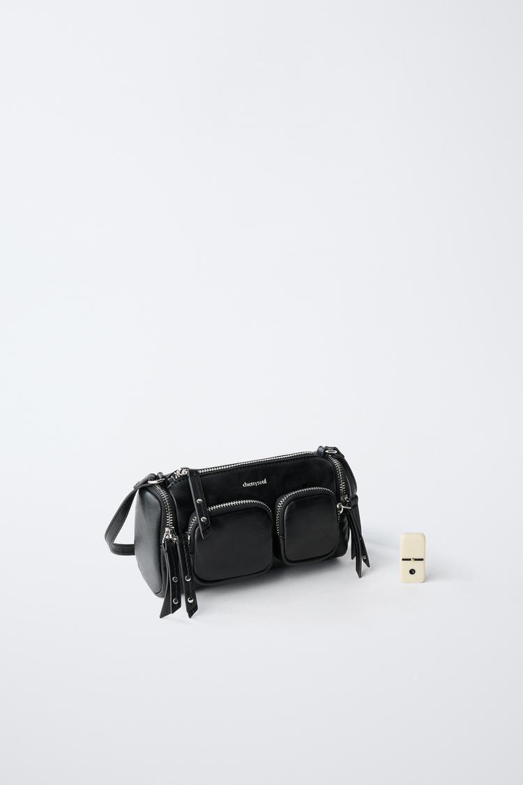 Bolsa de hombro multi bolsillos 6