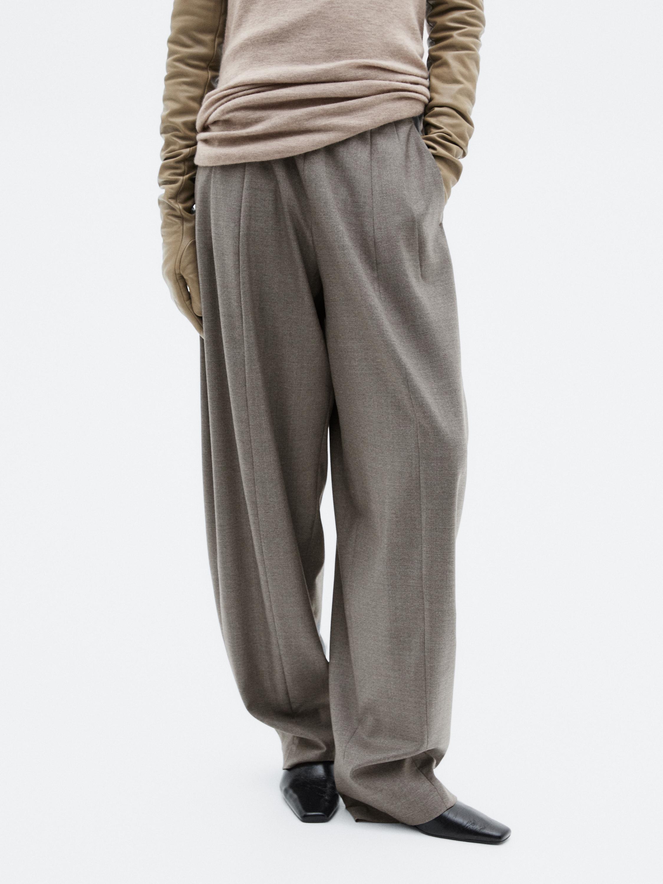 Tailored balloon fit trousers - LIMITED