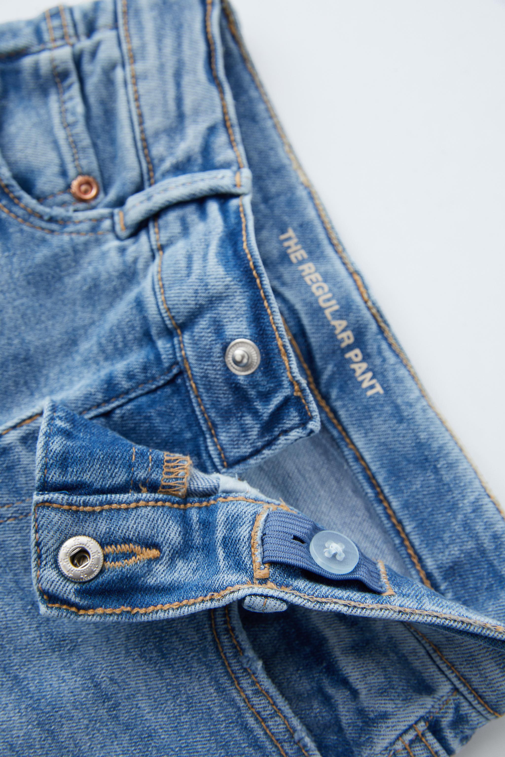 THE REGULAR FIT JEANS - Mid-blue | ZARA United States