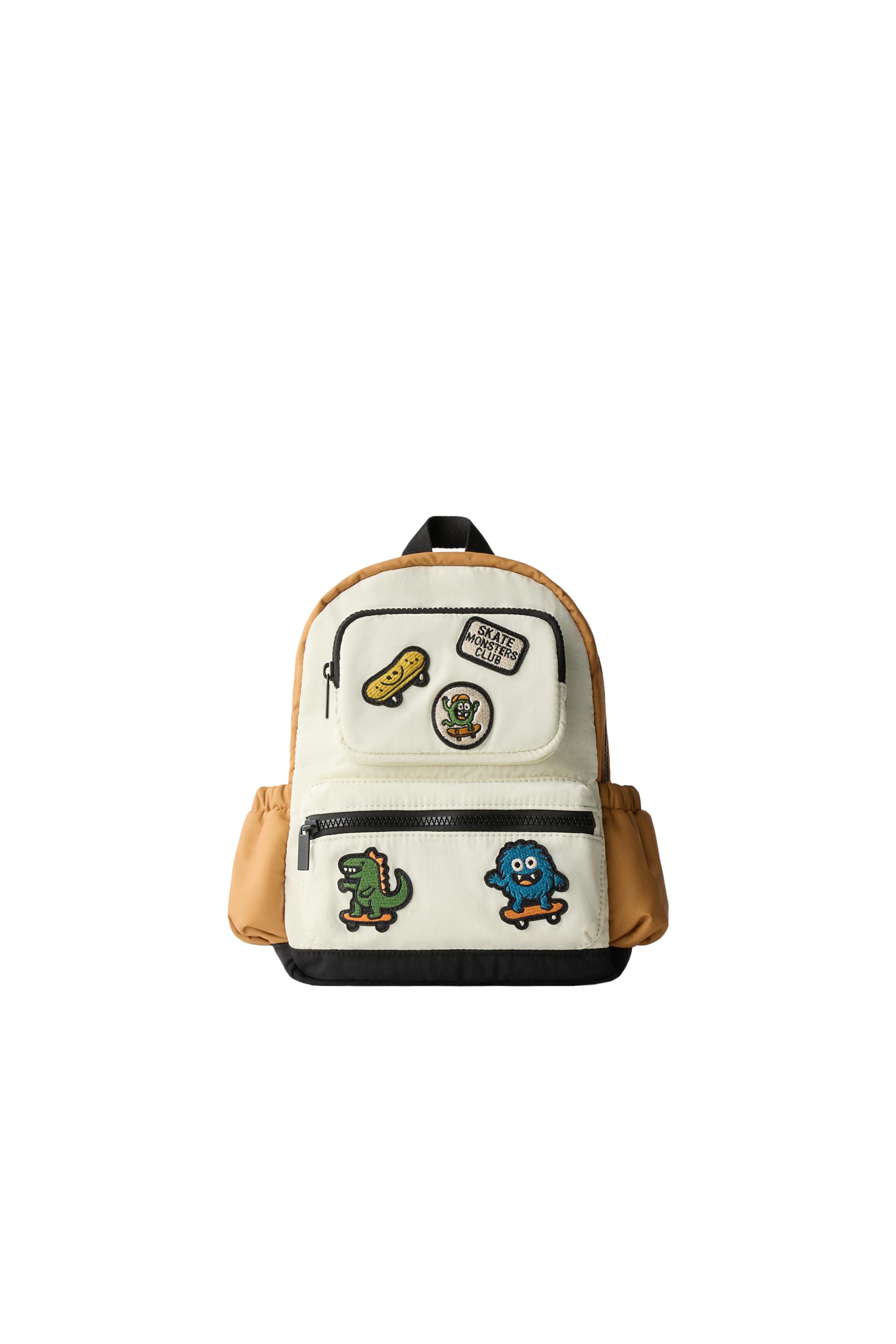 PATCHED BACKPACK - Sandy Brown | ZARA United States