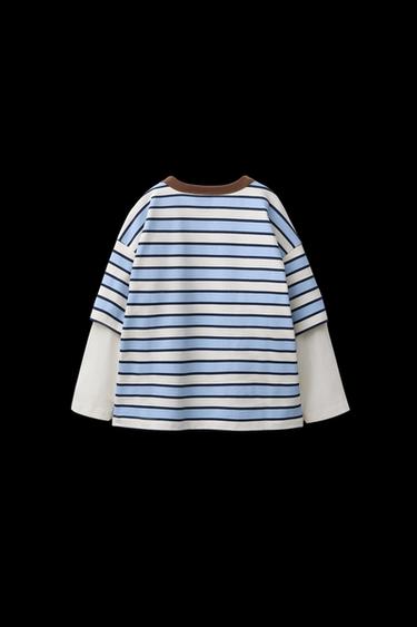Zara BUTTERBEAR © STRIPED T-SHIRT - striped