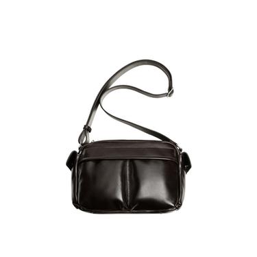 BANDOLERA PIEL - Marrón de Zara