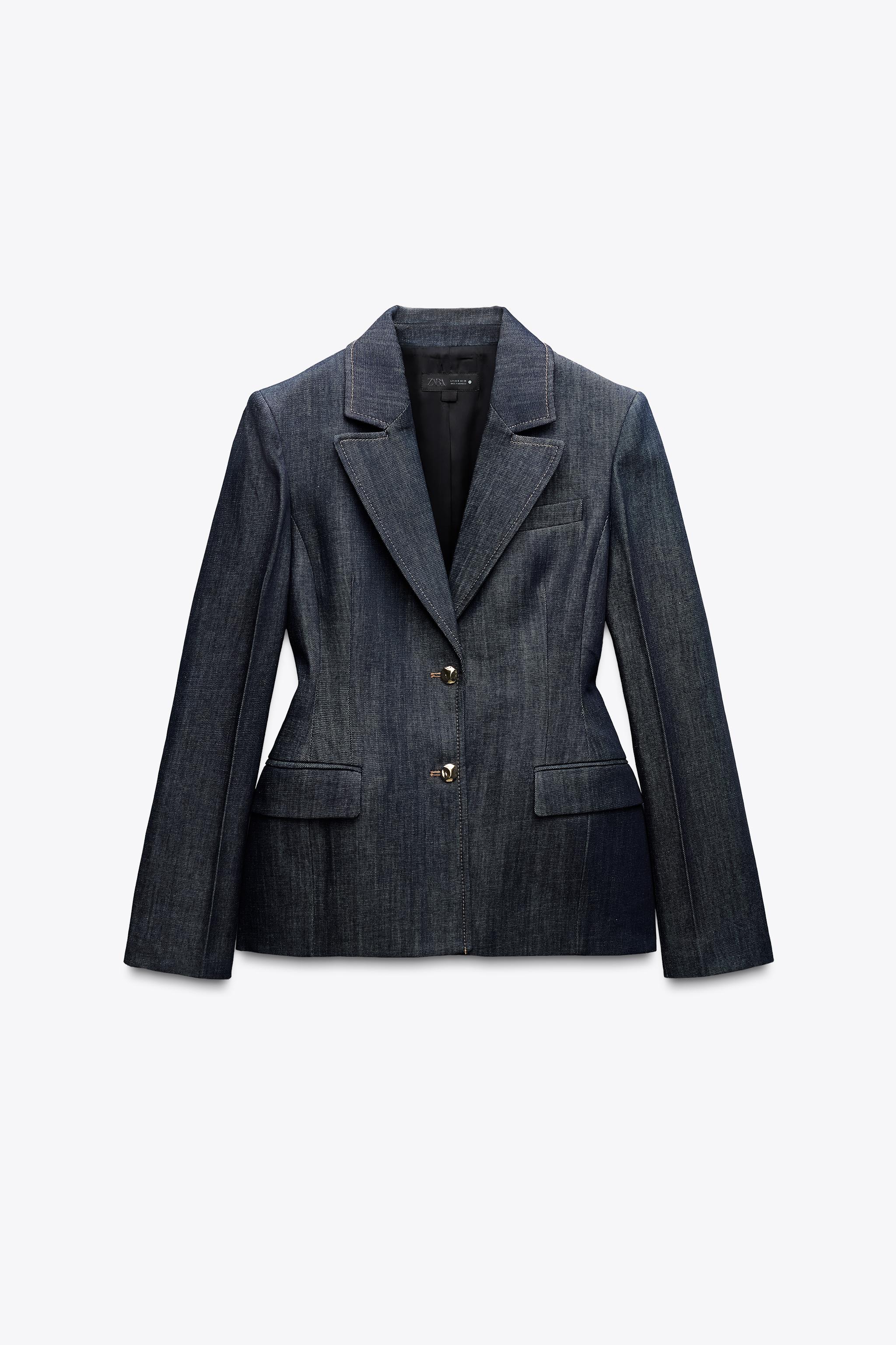 デニムブレザー ZWコレクション - ブルー | ZARA Japan / 日本