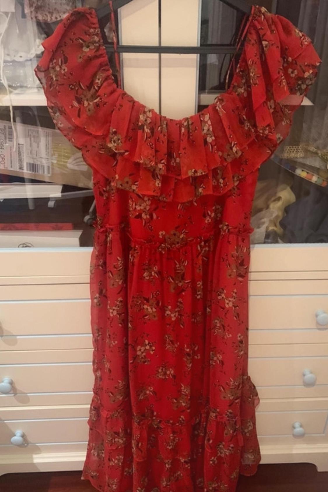 FLORAL PRINT DRESS