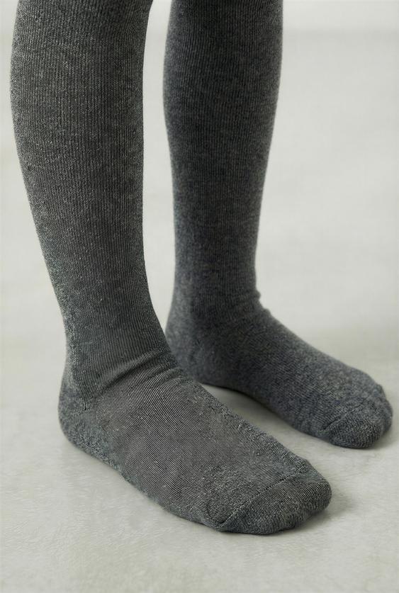 2-PACK OF PLAIN TIGHTS - Black by Zara - Image 0