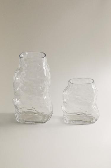 IRREGULAR GLASS VASE -  by Zara - Image 1